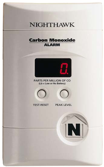 Nighthawk Carbon Monoxide (CO) Alarm